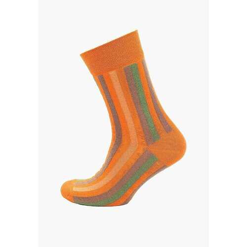 Носки Big Bang Socks Полоски, размер 35-39, оранжевый