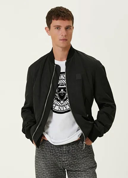 Черный бомбер Balmain