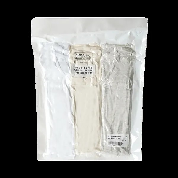 Футболка Maison Margiela Classic (3 Pack) 'White', белый