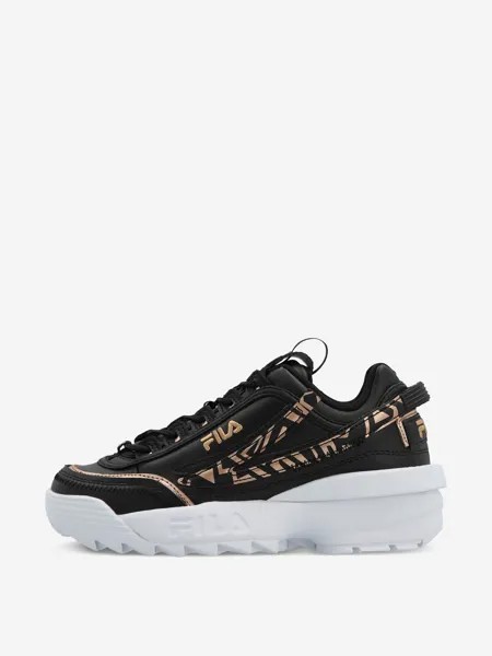 Кроссовки для девочек FILA Disruptor II EXP, Черный