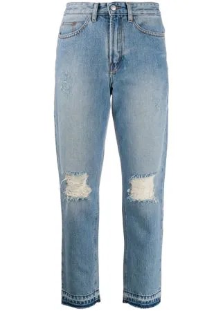 Zadig&Voltaire прямые джинсы с эффектом потертости