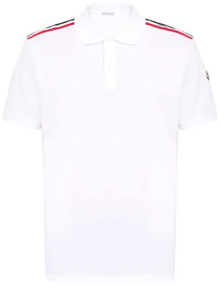 Рубашка Moncler Piquet cotton polo, белый