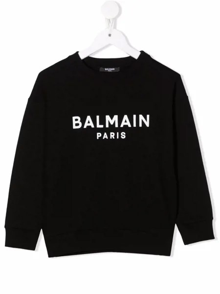 Balmain Kids свитер с логотипом