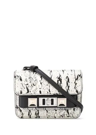 Proenza Schouler поясная сумка PS11 с тиснением под змеиную кожу