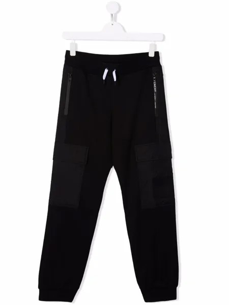 Givenchy Kids спортивные брюки с логотипом