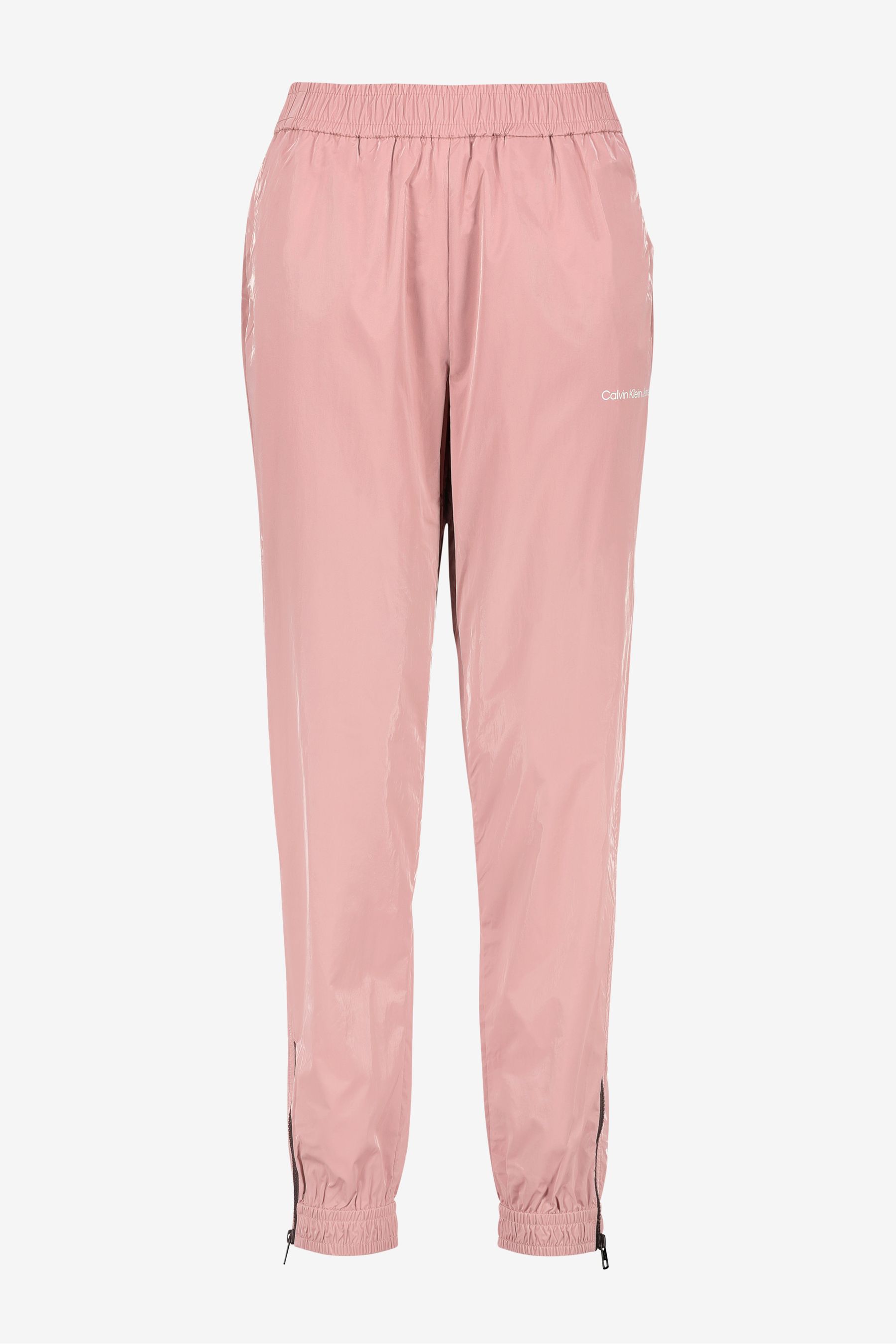 Жемчужные брюки Calvin Klein Jeans, розовый