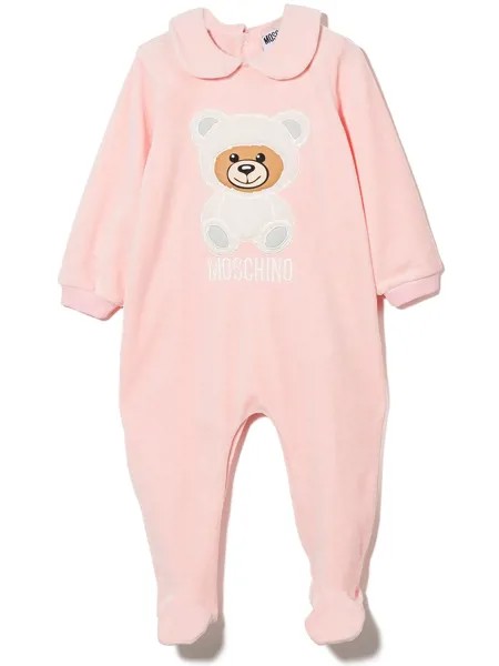 Moschino Kids комбинезон для новорожденного Teddy Bear