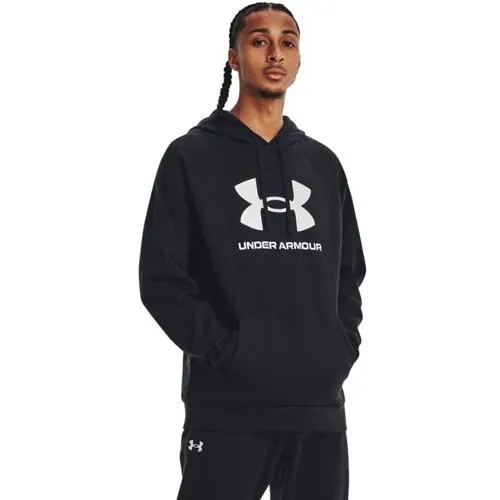 Худи спортивное Under Armour Rival Fleece, размер XL, черный