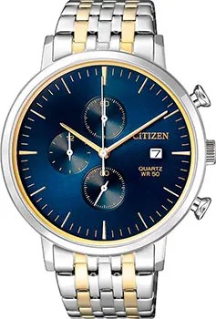 Японские наручные  мужские часы Citizen AN3614-54L. Коллекция Basic