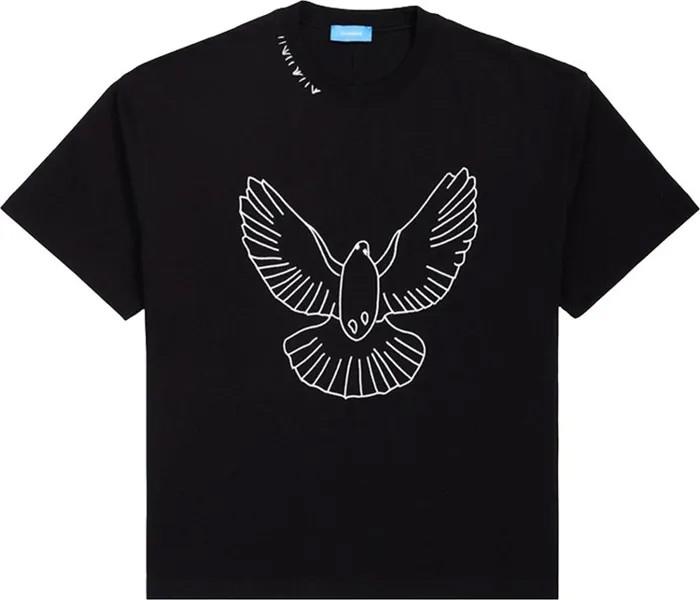 Футболка 3.PARADIS Birds Outline T-Shirt 'Black', черный