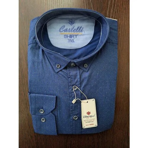 Рубашка Castelli, размер 6XL, синий