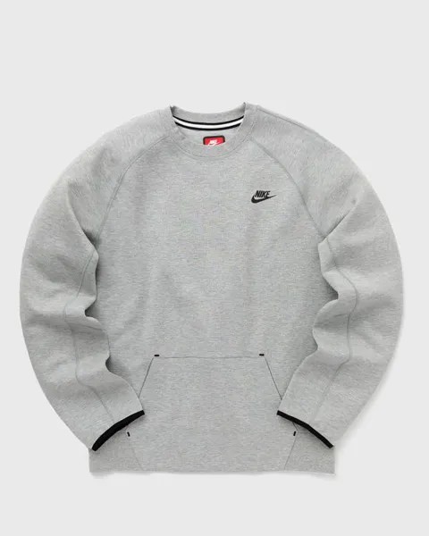 Флис Nike Nike Tech Fleece Crew Og 10Yr, цвет dk grey heather/black