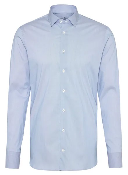 Рубашка Rixus - приталенный крой van Laack, синий