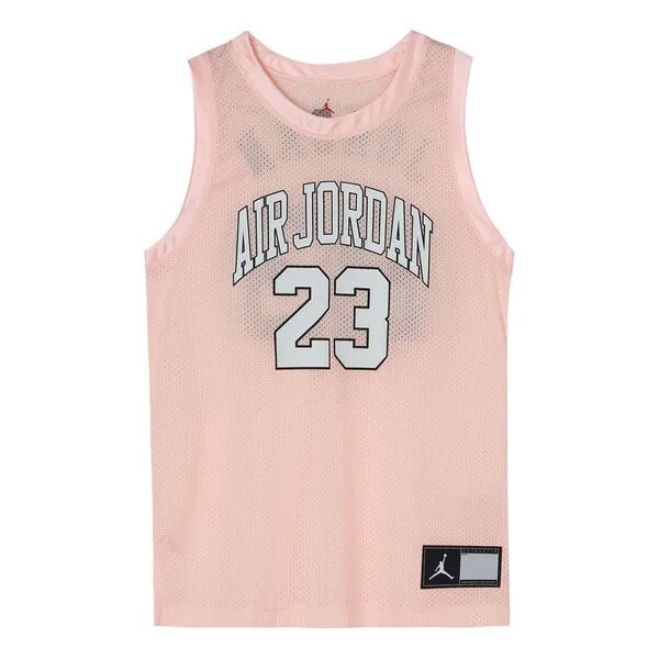 Майки ДНК искаженный баскетбольный топ мужской Air Jordan, розовый