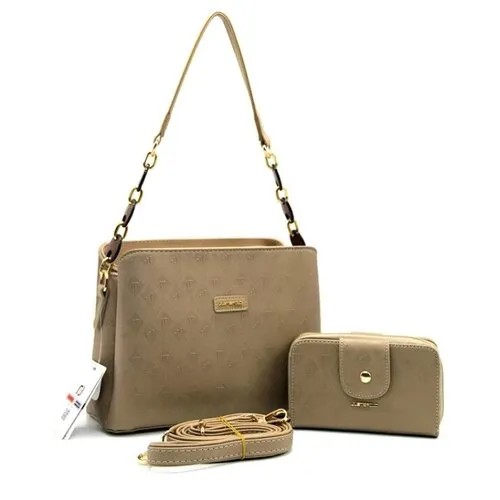 Набор сумка женская 26x19x11 см с косметичкой Just Polo Турция HBCV0000060YQ3