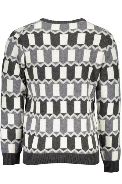 Свитер Gant Elegant из смесовой шерсти — мужская зимняя мужская незаменимая вещь, серый
