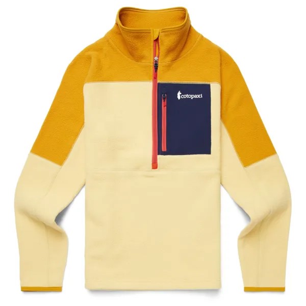 Флисовый свитер Cotopaxi Abrazo Half Zip Fleece, цвет Amber/Wheat