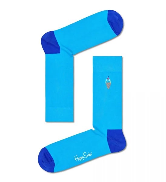 Носки унисекс Happy Socks BEIC01 6300 голубые 29