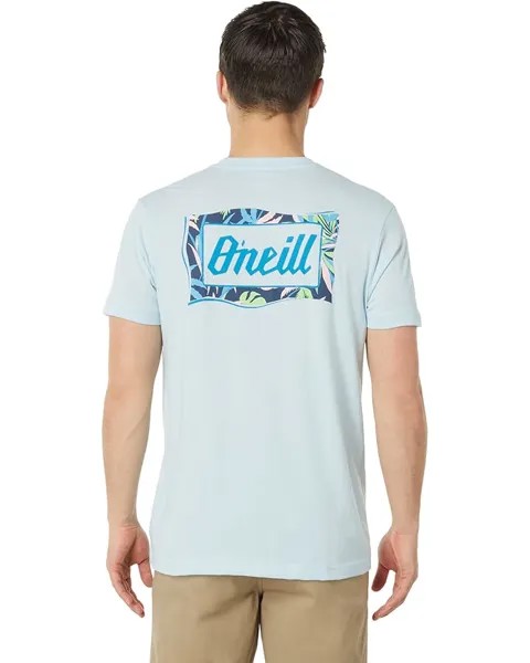 Футболка O'Neill Burnout Short Sleeve Tee, цвет Blue Heather