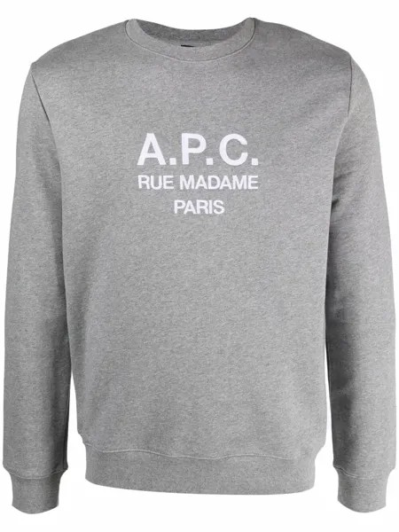 A.P.C. Rufus logo-print sweatshirt