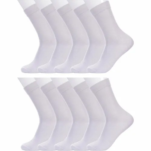 Носки LorenzLine 10 пар, размер 22-24, серый