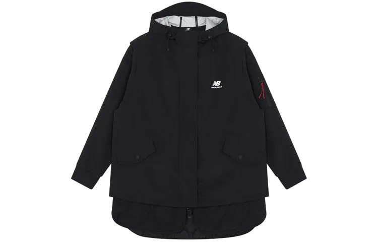 Женская стеганая куртка New Balance, цвет Black