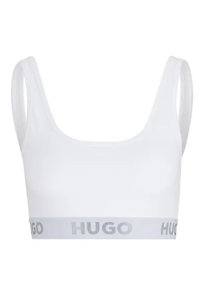 Бюстье HUGO SPORTY LOGO, белый