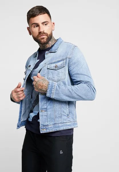 Джинсовая куртка Jack & Jones JJIALVIN JJJACKET, цвет blue denim