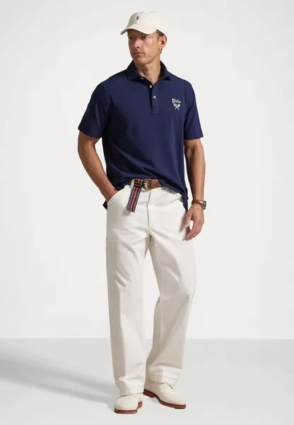 Рубашка поло CLASSIC FIT TENNIS CREST MESH POLO SHIRT Ralph Lauren, темно-синий