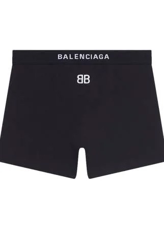 Balenciaga трусы-брифы с вышитым логотипом