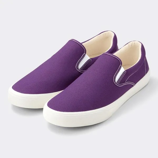 Туфли-слипоны из парусины +X GU, фиолетовый