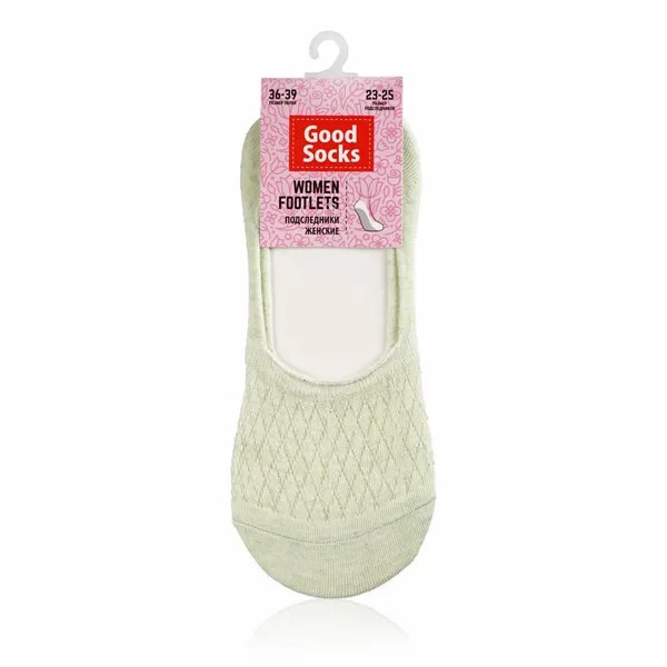 Следки женские Good Socks зеленые 23-25