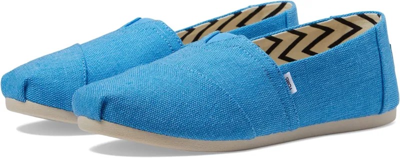 Лоферы Classic Alpargata TOMS, цвет Island Blue