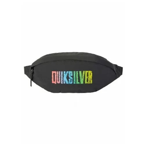 Сумка  поясная Quiksilver повседневная, черный