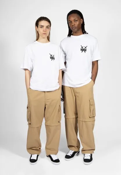 Футболка с набивным рисунком Atrax Unisex Wasted Paris, белая