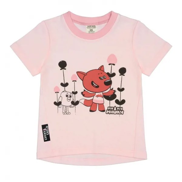 Lucky Child Футболка детская Ми-Ми-Мишки 69-26/св.роз