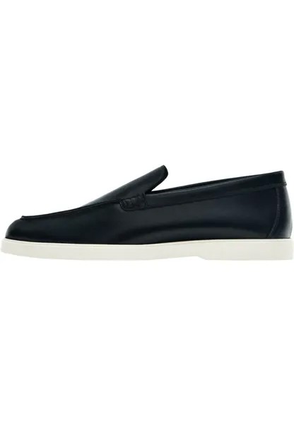 Слипоны Massimo Dutti СПЛИТ, черный
