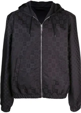 Givenchy куртка с логотипом и капюшоном