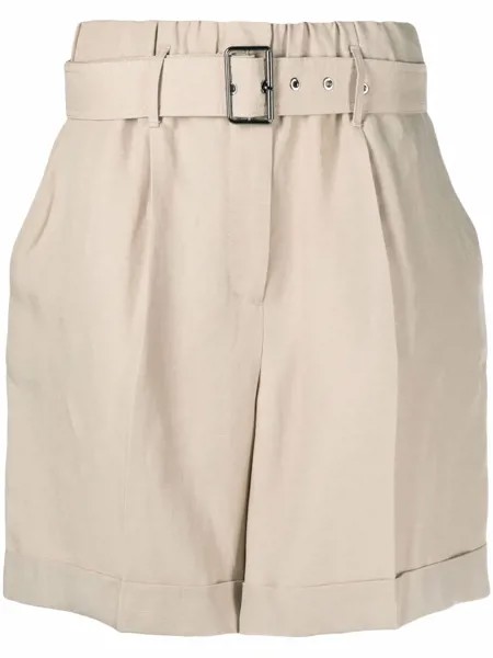 Woolrich belted-waist knee-length shorts