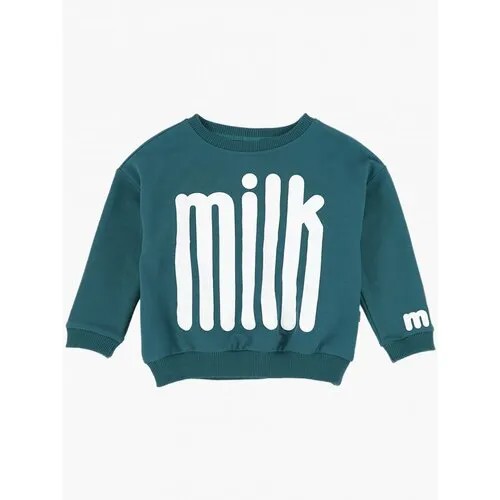 Свитшот Mini Maxi, размер 110, зеленый
