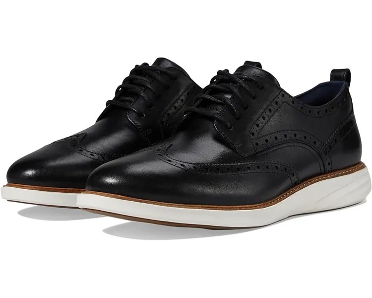 Оксфорды Cole Haan Grand Evolution Shortwing, цвет Black/Ivory