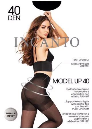 Колготки Incanto Model Up, 40 den, размер 3-M, nero (черный)