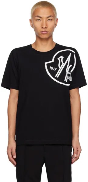 6 Moncler 1017 ALYX 9SM Черная футболка Moncler Genius