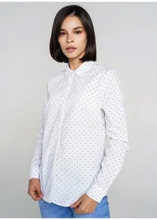 Блузка/сорочка с длин.рук. ТВОЕ A6638 размер S, белый, WOMEN