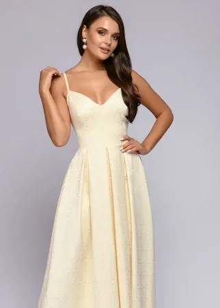 Вечернее платье женское 1001dress 0112001-01941VA желтое 44