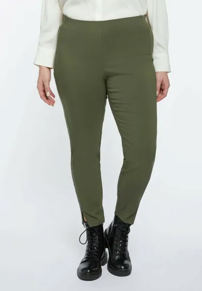 Тканевые брюки Fiorella Rubino, цвет verde