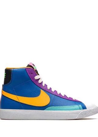 Nike Kids высокие кеды Blazer 'Multicolour'