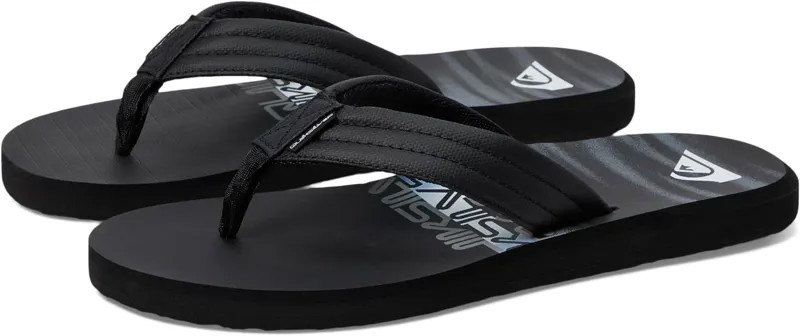 Сандалии Quiksilver Carver Print, цвет Blue/Black/Blue 1