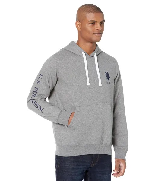 Худи U.S. POLO ASSN., Popover Fleece Hoodie w/ Print