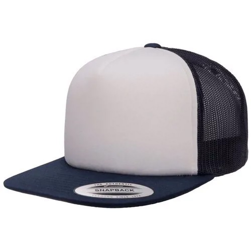Кепка FlexFit 6005FW NO FOAM Trucker Navy/White/Navy
